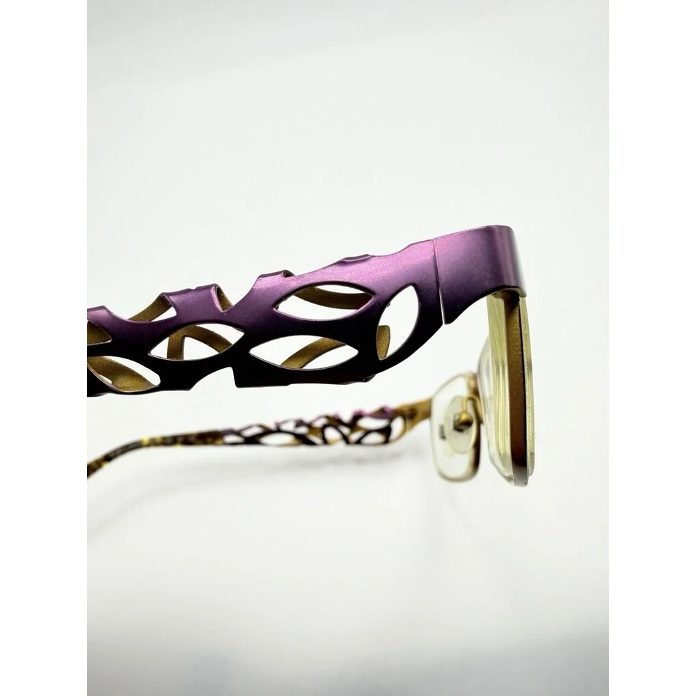 Prodesign Denmark 5140 C.3531 52-17-135 Purple  Eyeglasses Frame Only - Japan